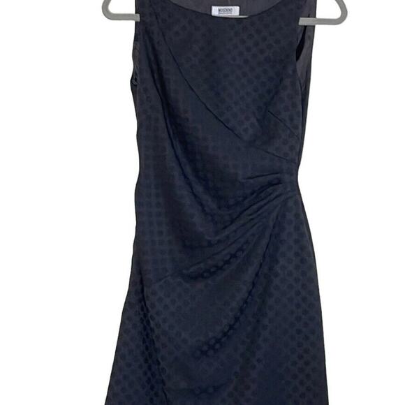 Moschino Cheap & Chic Tight Black Dress Little Black Dress Simple Pencil Dress 6 - Picture 3 of 7